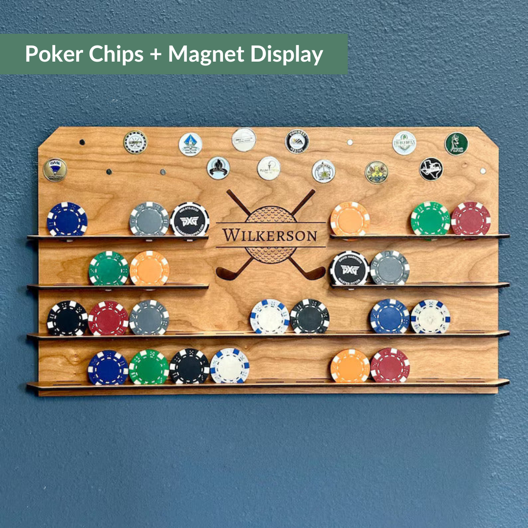 Large Ball-Marker and Pencil Display