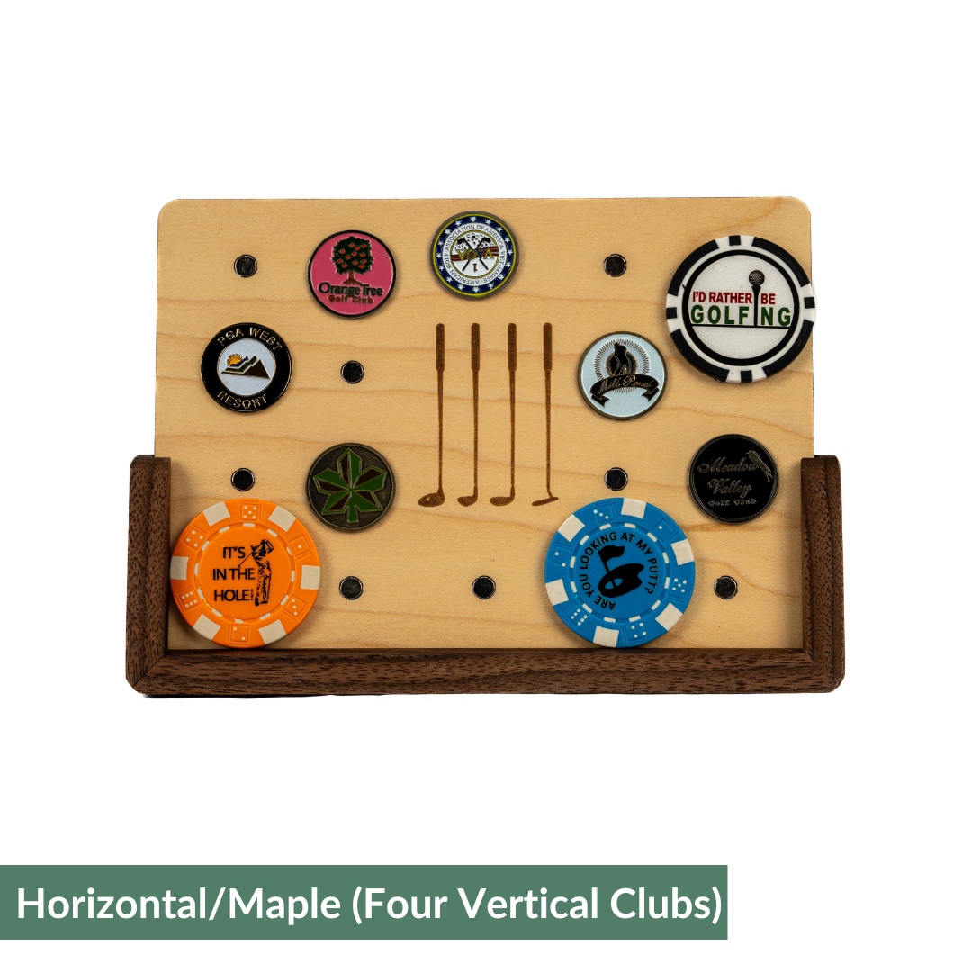 Magnetic Golf Ball Marker Display