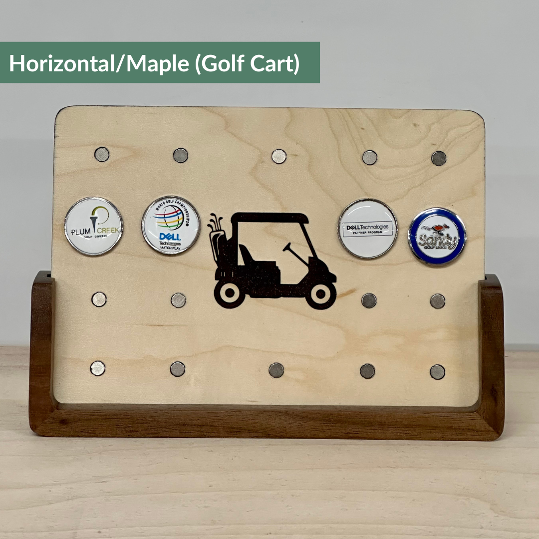 Magnetic Golf Ball Marker Display