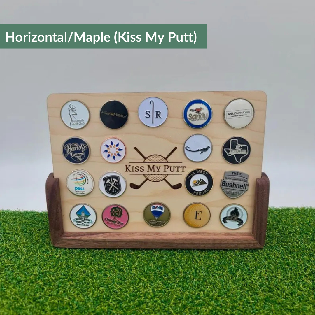 Magnetic Golf Ball Marker Display