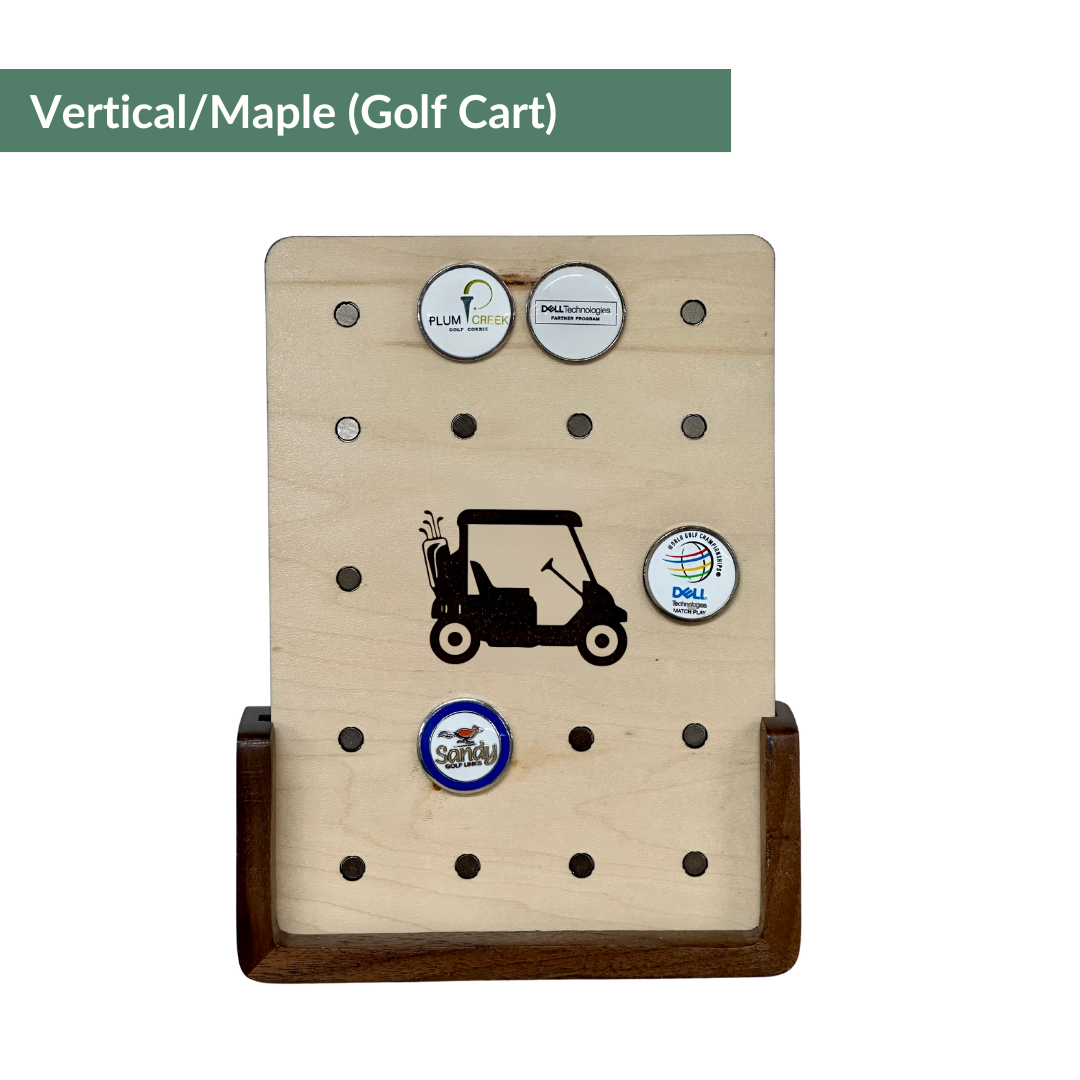 Magnetic Golf Ball Marker Display