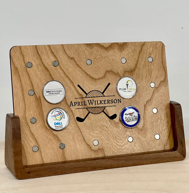 Magnetic Golf Ball Marker Display