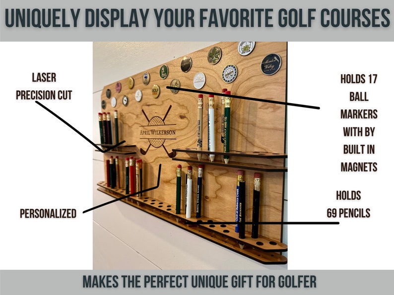 Golf Pencil Display