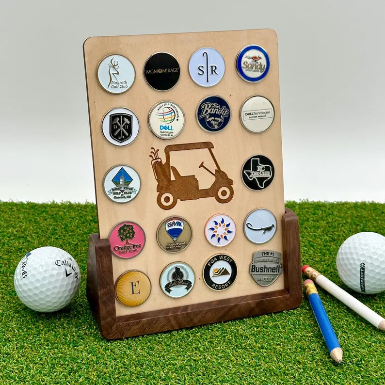 Magnetic Golf Ball Marker Display