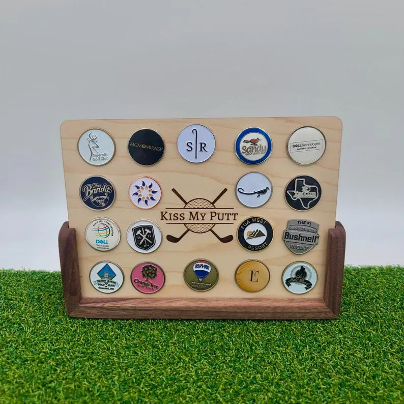 Magnetic Golf Ball Marker Display