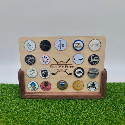 Magnetic Golf Ball Marker Display