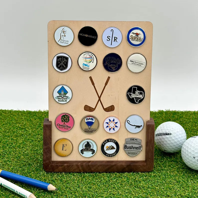 Magnetic Golf Ball Marker Display