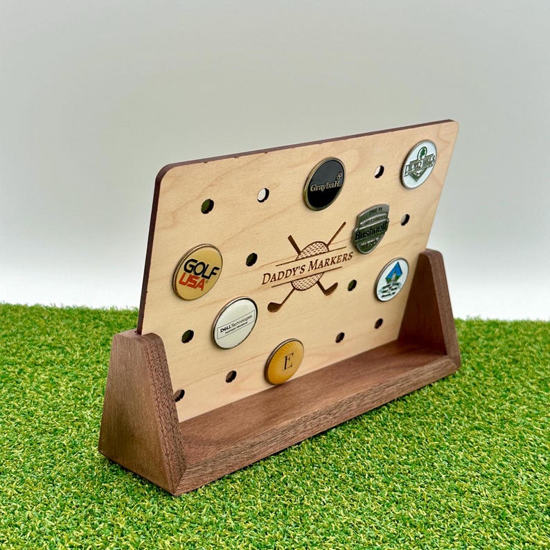 Magnetic Golf Ball Marker Display