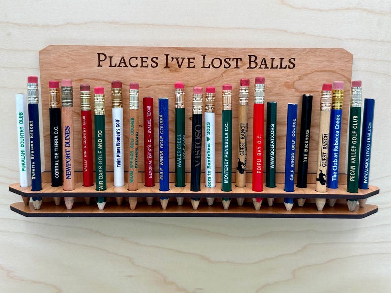 Golf Pencil Display