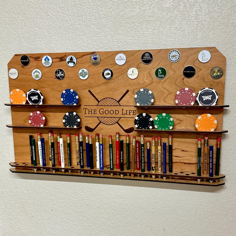 Large Ball-Marker and Pencil Display