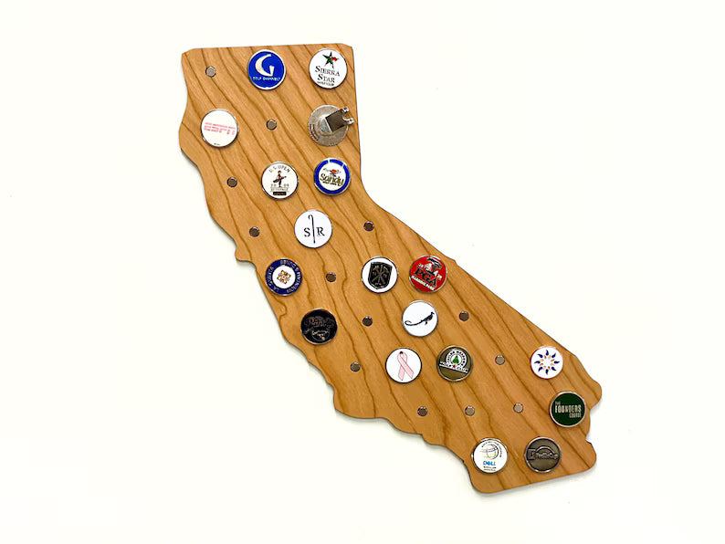 State Shaped Ball Marker