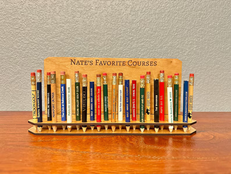 Desk Pencil Display